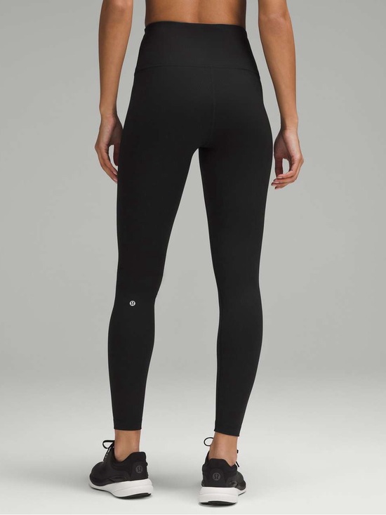 lululemon athletica Pants - Lululemon Wunder Train High-Rise Ribbed Tight - Black